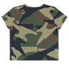 Iron Camo Crop Tee (Women)