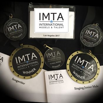 2017 IMTA -winner songwriter with "Gamblin Man"  and winner singer
