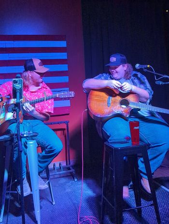 Sharing the stage with  Trey Friddle in AZ
