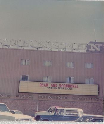 Elko Nevada 1985. They fired us after a week or so for not playing enough Country...
