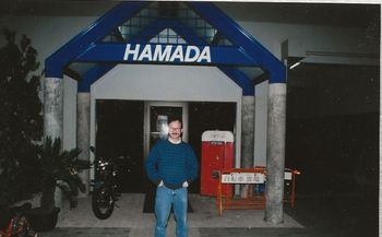 My host family during this trip, The Hamadas, lived on a floor of their department store.
