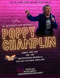 Patti Maxine opening for Comedy Night starring Poppy Champlin