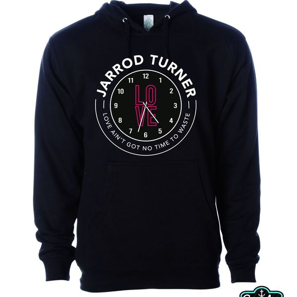 Love Clock Slip Over Hoodie 