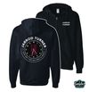 Love Clock Zip Up Hoodie