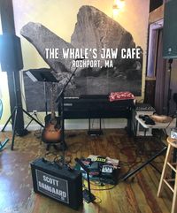 Scott Damgaard at The Whale's Jaw Cafe in Rockport, MA 