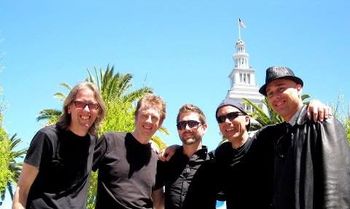 With The Venusians following performance at Justin Herman Plaza, San Francisco
