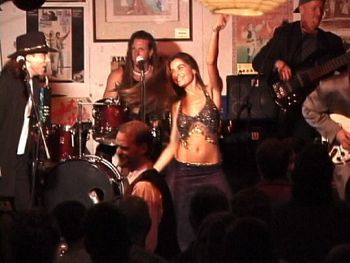 The Venusians performance in Ashkenaz nightclub, Berkeley
