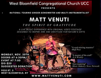 Matt Venuti Multimedia Performance