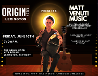 Matt Venuti in Lexington, Kentucky