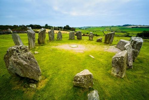 Humorous Motivational Speaker Greg Tamblyn Group Travel to Drombeg Stone Circle Ireland 