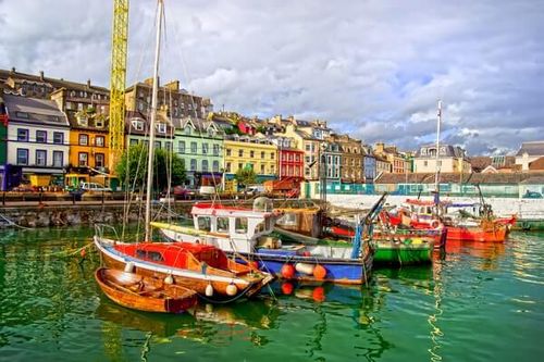 Musical Humorist Greg Tamblyn Group Travel to Cobh Harbor County Cork Ireland