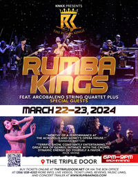 The Rumba Kings (Spring 2024) featuring the Arcobaleno String Quartet and Special Guests
