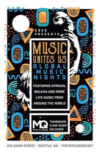 CANCELLED - Global Music Nights - African, Balkan + more
