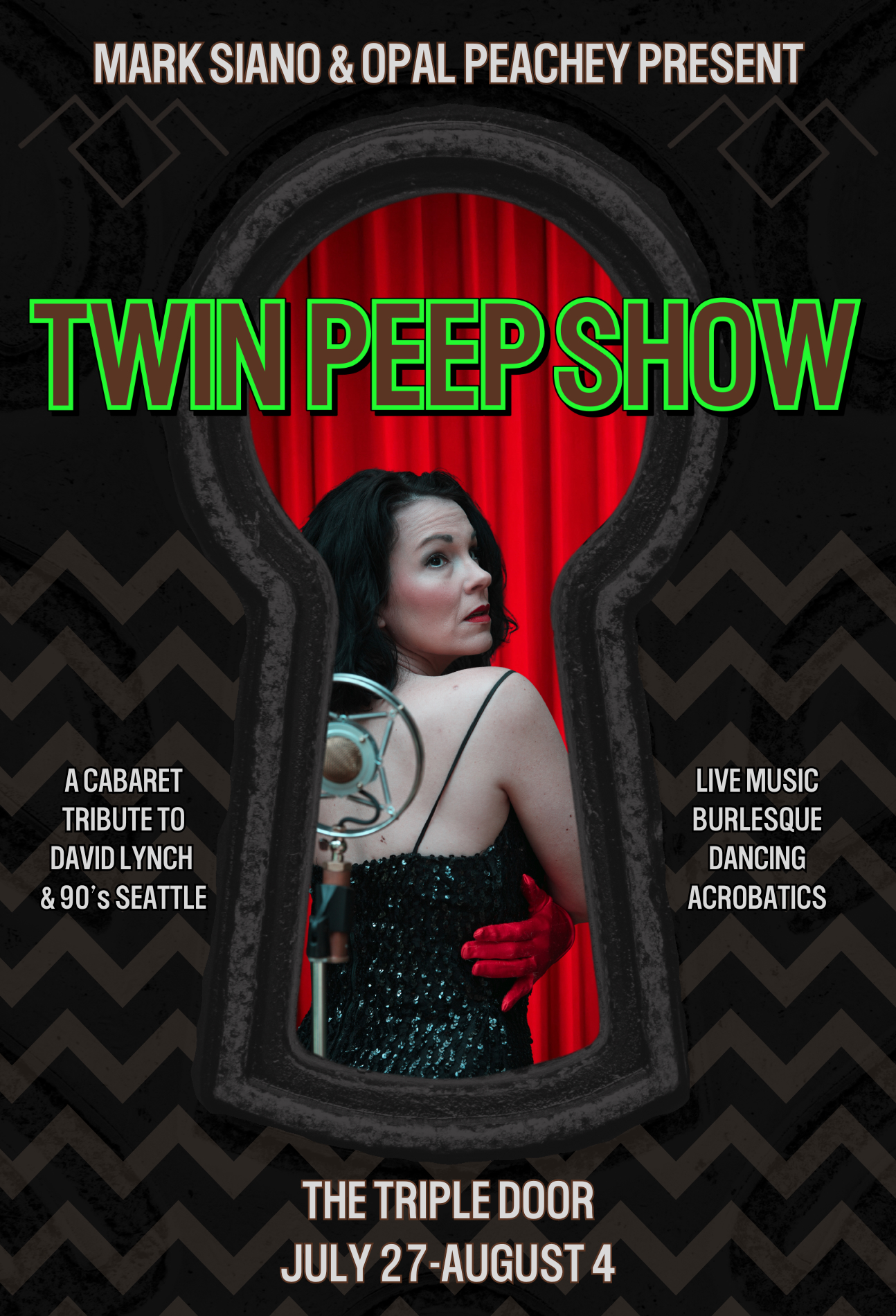 Twin Peep Show - A Cabaret of Secrets @ Mainstage Theatre - Aug 2, 2024,  8:45PM