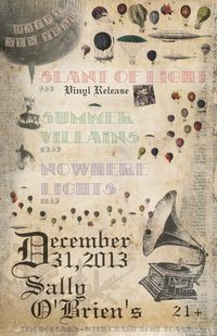 Slant of Light Vinyl Release! With Nowhere Lights and Summer Villains