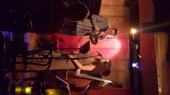 Sandy and Jeff @ Rockwood Music Hall, NY 2017
