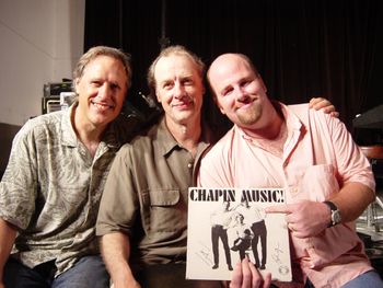 w/ Tom & Steve Chapin - Ft Myers fundraiser for Harry Chapin Food Bank of SW Florida  6/26/06
