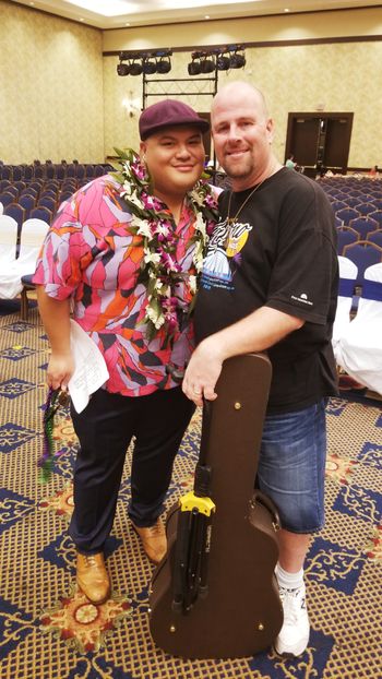 With Kalani Pe'a - Orlando July 20 2019
