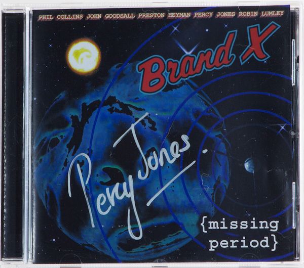 BRAND X "Missing Period": AUTOGRAPHED (EU Import)