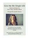 "Give Me the Simple Life" SATB Part Track Bundle