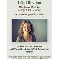 "I Got Rhythm" SATB Part Track Bundle