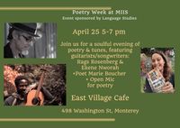 National Poetry Month Celebration!