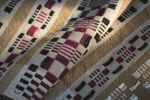 Handwoven Table Runner - Monk's Belt Stripe