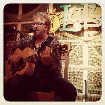 Playing a show at LuLu's in Gulf Shores.
