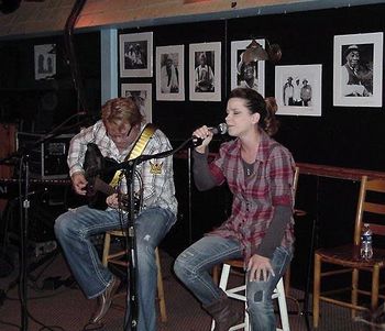 Karyn & I rocking The Bluebird
