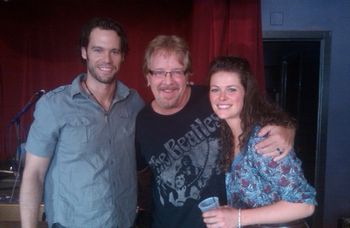 Canadian Country Artist Chad Brownlee and Halley Mclean..Chad just cut "Radio Up " for his new project
