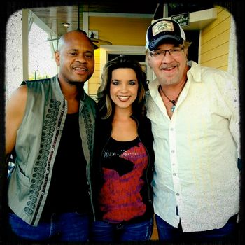 Eliot Sloan of Blessid Union Of Souls with Karyn and I after we all played a show together in Cincy
