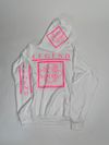 Legend Hoodie (White/Pink)