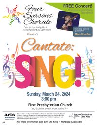 Cantate: SING! featuring Marc Von Em and  the Four Seasons Chorale 