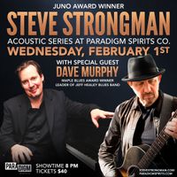 Steve Strongman Acoustic Series with special guest Dave Murphy 
