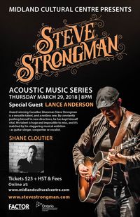Midland Cultural Centre - Acoustic Series with Special Guest Lance Anderson