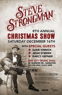 8th Annual Christmas Show with Special Guests Suzie Vinnick, Jesse O'Brien & Darcy Hepner 