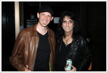 Steve Strongman, Alice Cooper.
