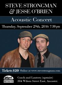 Steve Strongman & Jesse O'Brien Acoustic Concert