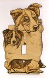 Switch Plate - Border Collie