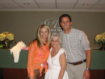 Cathy & Trey with Mrs. Joy Casino...what an inspiration!
