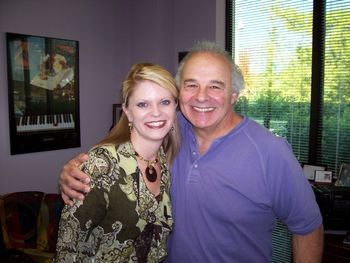 Cathy with producer extraordinaire Nick Bruno, "2007 SGN Producer of the Year"
