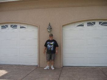 Eric and his Garage..:-)
