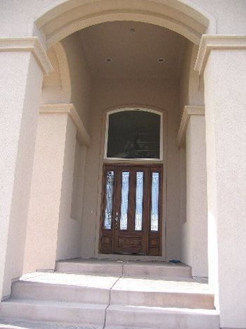 Front door
