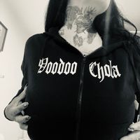 Voodoo Chola Zip-up Hoodie