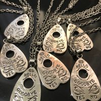 Ouija planchette necklace