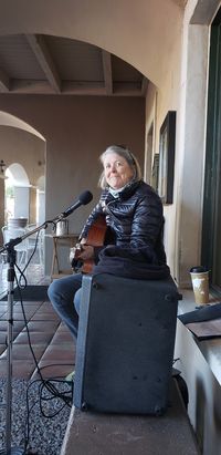 Linda Bilque at Village Coffee Roastery