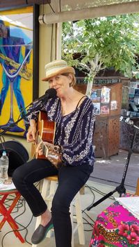 Linda Bilque at Village Coffee Roastery