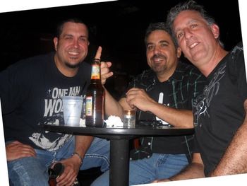 The three amigos - Tony, Pete and Jorge
