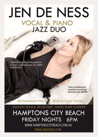 Jen de Ness Jazz Duo at Hamptons 