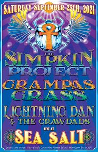 Jam in the Sand with Simpkin Project + Lightning Dan & The Crawdads